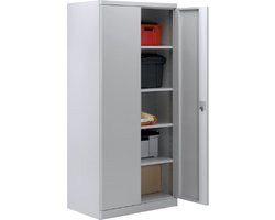 Extra diepe archiefkast, opbergkast. Afmeting 195 x 90 x 60 cm.