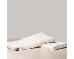 Extra Dun Slaapkussen met Cervicale Steun - Zacht Katoen Kussen voor Volwassenen