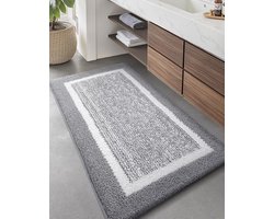 Extra grote zachte badmat met antislip onderkant, machinewasbaar en snel absorberend