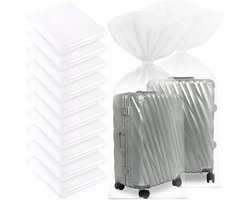 Extra grote zware beschermhoezen van duurzaam helder plastic - 10-pack voor meubels, fietsen en seizoensopslag, waterdicht en ruimtebesparend, 100 x 150 cm