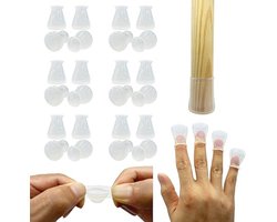 Extra kleine siliconen beschermers voor stoelpoten - Voor meubels van 1,3 cm tot 2,5 cm - Antislip meubelkapjes voor houten vloeren - Voorkom krassen en geluid