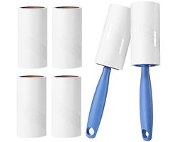 Extra kleverige lijmroller voor het verwijderen van dierenharen en pluisjes van kleding en meubels