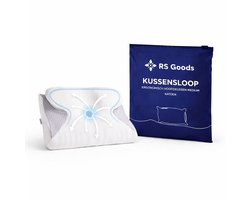 Extra Kussensloop voor Ergonomisch Hoofdkussen Medium - Katoenen Kussensloop - Kussenovertrek - Niet geschikt voor andere kussens
