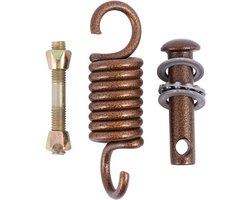Extra Sterke Hangmatstoel Kit - Metaal Hangmat Set - Schommelstoel Ophangsysteem - Onderdelen & Accessoires - Hangmat - Verende Ophanging - Terras Haak - Hangstoel Accessoires voor Buiten