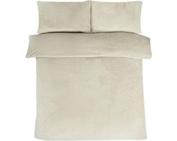 Extreem Zachte Teddy Fleece Dekbedovertrek Set voor Tweepersoonsbed - Warm en Gezellig
