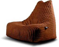 Extreme Lounging - b-bag mighty-b cord - zitzak voor volwassenen - voor binnen - zachte & comfortabele stof - amber