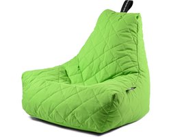 Extreme Lounging - b-bag mighty-b quilted- zitzak voor volwassenen - binnen & buiten - uv- en waterbestendig - Lime