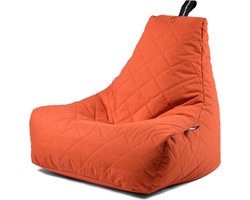 Extreme Lounging - b-bag mighty-b quilted- zitzak voor volwassenen - binnen & buiten - uv- en waterbestendig - Oranje