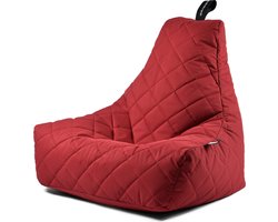 Extreme Lounging - b-bag mighty-b quilted- zitzak voor volwassenen - binnen & buiten - uv- en waterbestendig - Rood
