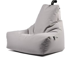 Extreme Lounging - b-bag mighty-b - zitzak voor volwassenen - binnen & buiten - uv- en waterbestendig - Silver grey