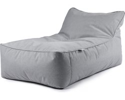 Extreme Lounging - b-bed lounger pastel - ligbed tuin - zitzak vulling - binnen & buiten - uv- en waterbestendig - Pastel grey