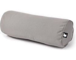 Extreme Lounging - b-bolster - lounge- en sierkussen - binnen & buiten - uv- en waterbestendig - 47x18cm - zilvergrijs