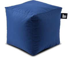 Extreme Lounging - b-box - vierkante poef - binnen & buiten - UV- en waterbestendig - 40x40cm - Royal blue