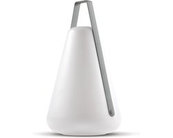 Extreme Lounging - b-bulb+ led - decoratieve lamp - binnen- en buitenverlichting - dimbaar & usb oplaadbaar - 51x30cm - Wit