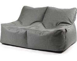 Extreme Lounging - b-chair double - ruime lounge 2-zits - binnen & buiten - UV- en waterbestendig - 120x75x66cm - charcoal