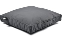 Extreme Lounging - b-pad vloerkussen - meditatiekussen - binnen & buiten - uv- en waterbestendig - 65x65cm - Grijs