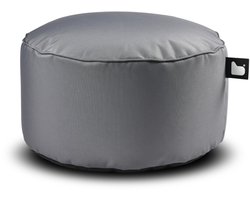 Extreme Lounging - b-poufe - poef rond - binnen & buiten - uv- en waterbestendig - 60x40cm - grijs