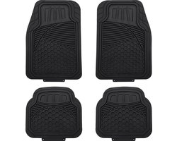 EZMarkt Automatten universeel - anti slip - 4-delige set - zwart