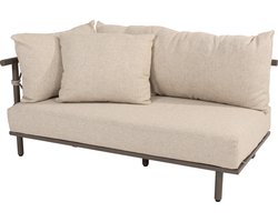 Ezra 2-zitsbank rechterarm terre 4 Seasons Outdoor