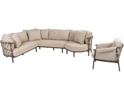 Ezra modulaire hoek loungeset 4 delig terre 4 Seasons Outdoor