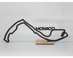 F1 Circuit Monaco 15x37cm natural/black