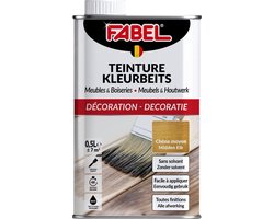 Fabel - Kleurbeits - voor meubels en houtwerk - Midden eik - 0,5L