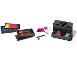 Faber-Castell kleurpotloden stiften - Art & Graphic - Limited edition - houten kist met lades - FC-110052