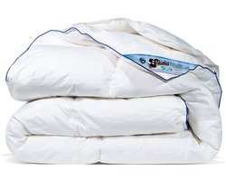 Fabiola Oostenrijks dons 4-seizoenen dekbed - Halfdons dekbed - Luxe en lekker zwaar donsdeken - 140x220 cm eenpersoons extra lang