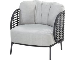 Fabrice lounge tuinstoel antraciet 4-Seasons Outdoor