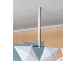 Facet ophangsysteem – Geborsteld roestvrij staal