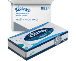 Facial tissues kleenex 3laags 72 vel wit