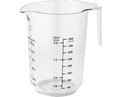 Fackelmann 1 liter kunststof maatbeker