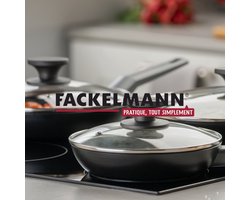 Fackelmann 16cm glazen kookdeksel