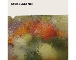 Fackelmann 24-28 cm Verstelbare Glazen en Siliconen Kookdeksel