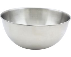 Fackelmann Basic roestvrijstalen mengkom met een diameter van 25 cm