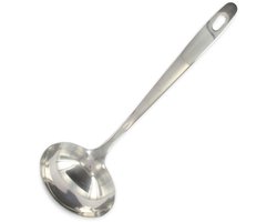 Fackelmann Oxford 28cm roestvrijstalen keukenlepel