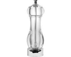 Fackelmann Zout- en pepermolen - Hoogwaardig - Acrylglas