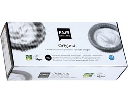 Fair Squared Original eco fair trade condooms 100 stuks