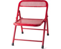 Fairtrade Klapstoel Rood 36x36x43cm