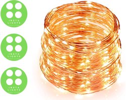 Fairy Lights | Lampjes Slinger | LED Lichtslinger | 5M met 50LED in Warm Wit | USB Aansluiting | String Light Kerstverlichting | Sfeerverlichting | Indoor Led Warm White| Romantisch Licht