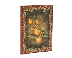 Fairy Tale Collection-The Brothers Grimm, Frog Prince (Fairy Tale Collection) Midi Lined Hardback Journal (Elastic Band Closure)