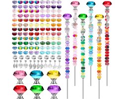 Fairy Wand Kit - Tuin Decoratie - Bloemen Decoreren - Aanpasbare Creaties - 140 Delen - Multicolor
