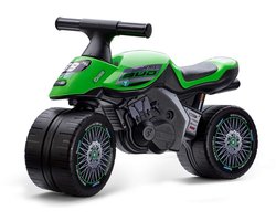 Falk Bud Baby Racing Team Moto - Unisex - Groen - Loopfiets