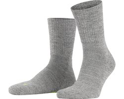 FALKE Walkie Light eenkleurig wol functioneel materiaal sokken unisex grijs - maat 42-43