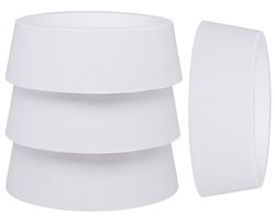 Famanu – Auto Prullenbak - Waterdichte Auto Prullenbak met Deksel - Auto Vuilniszak Hangend - Lekvrije Auto Opbergtas (zwart - Large)