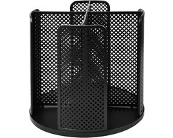 Famanu – Draaibare beker- en deksel organizer – papieren bekerhouder voor werkblad – koffiecorner dispenser