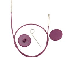 Famanu – Interchangeable Kabel 150cm, Paars, Flexibel en Veerkrachtig