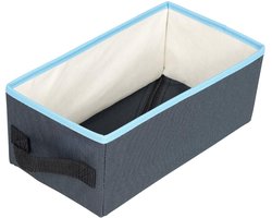 Famanu - Opvouwbare Lade Organizer Groot Set van 2, camping lade organizer voor kast en caravan, stevige opbergdozen voor kleding en accessoires