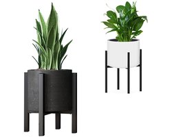 Famanu – Plantstand en Bloempotstand Binnen, Verstelbaar, IJzer, 24-15mm, Metaal, Binnen & Buiten