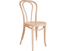 Fameg Vienna Thonet No. 18 Eetkamerstoel - Hout - Design - Bistrostoel - Naturel